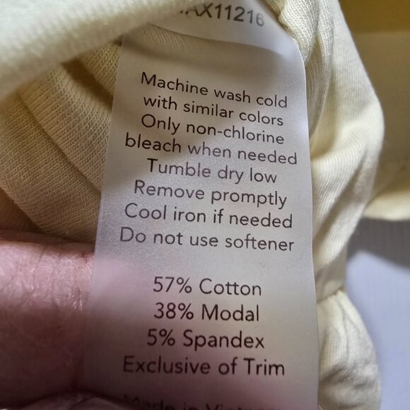 Calia Top Blouse Ladies Medium Yellow Yoga Activewear Loose Flowy Sleeveless - Picture 3 of 5